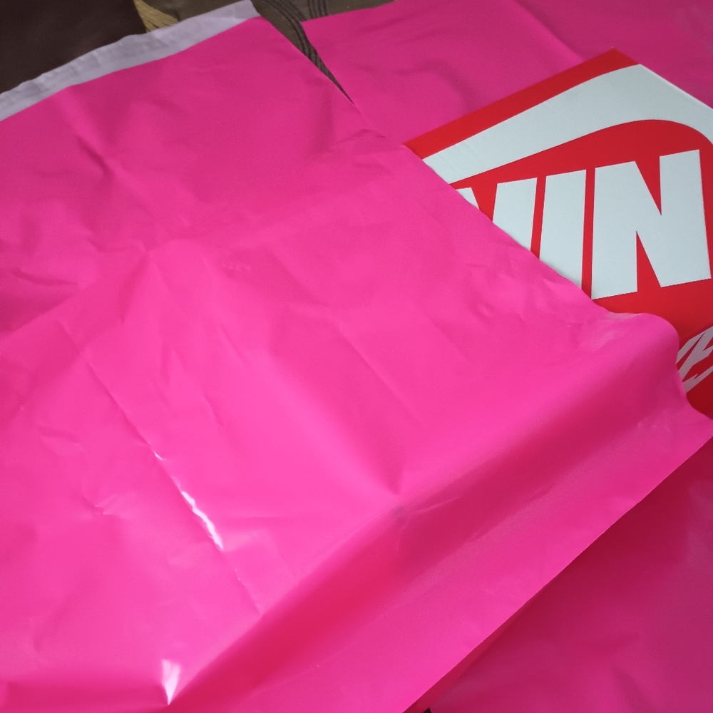 6PK New Pink 17" x 23" Huge Big Man Waterproof Express Bags